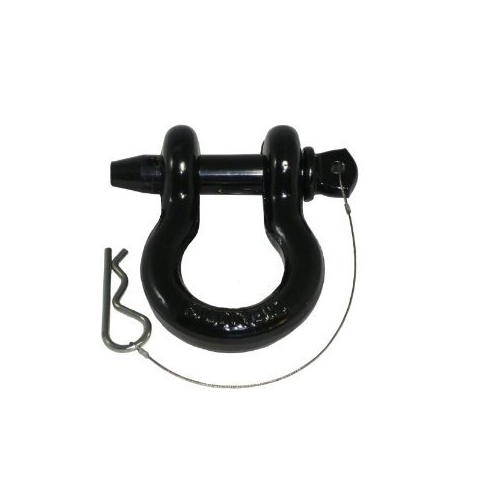 Smittybilt D-Ring Shackle 4.75T with Black Finish
