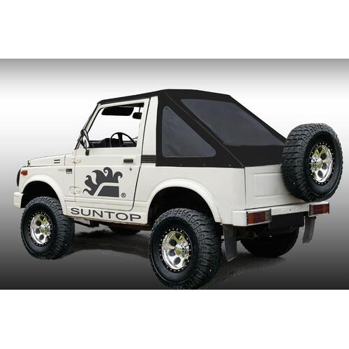 Suzuki Sierra/Samurai Fast Back Soft Top Black