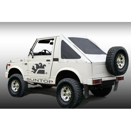 Suzuki Sierra/Samurai Fast Back Soft Top White