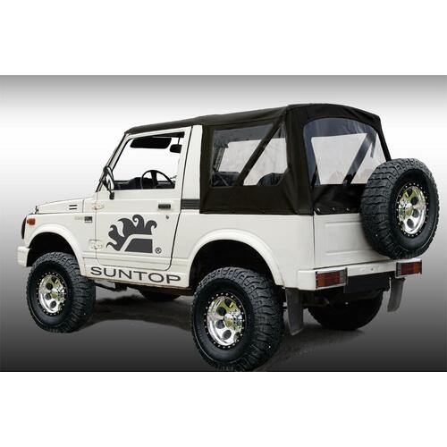 Suzuki Sierra/Samurai Soft Top Black