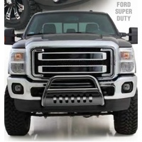 Smittybilt Satin Black Grille Saver Bull Bar