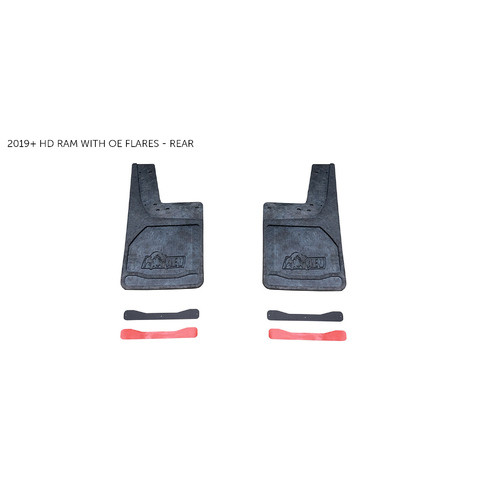 RAM HD Rear Splash Guards 2019+