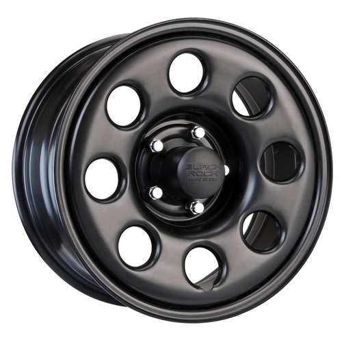 Black Rock Series 937 Steel Wheel, 6/4.5 (6/114.3) 17x8 x5