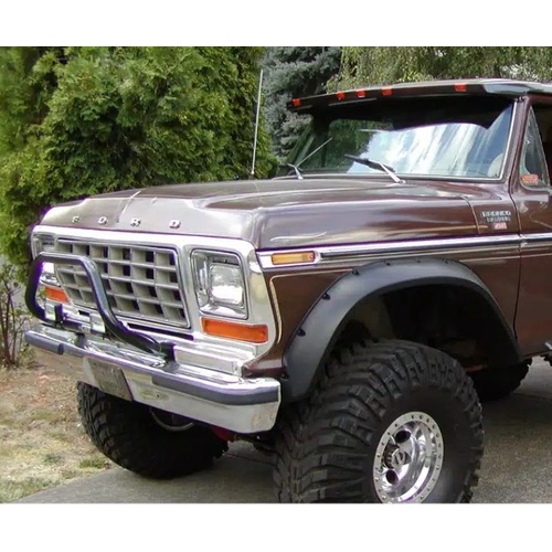 Bushwacker Cut Out Fender Flares F-Series Front Only
