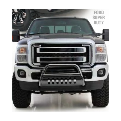 Smittybilt Satin Black Grille Saver Bull Bar